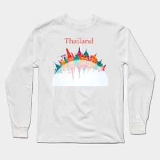 beautiful buildings in thailand Long Sleeve T-Shirt